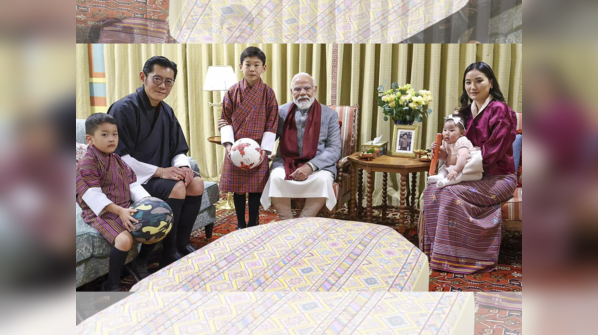 King of Bhutan hosts PM Modi