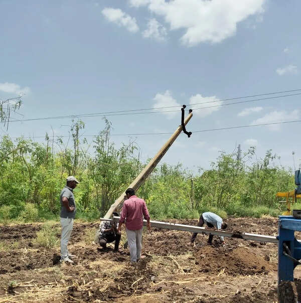 Rainstorm damages power infrastructure in Nashik rural, several areas reel under 14-hr outage