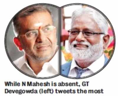 Digital detox or social disconnect?  Many Cabinet ministers in Karnataka are still missing from Twitter