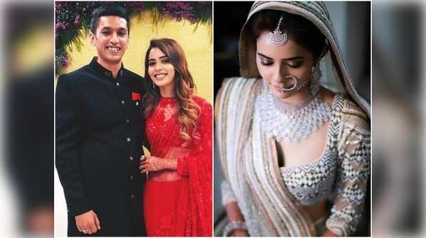 ​Unseen pictures from Divya Drishti fame Sana Sayyad and Imaad Shamsi's wedding functions