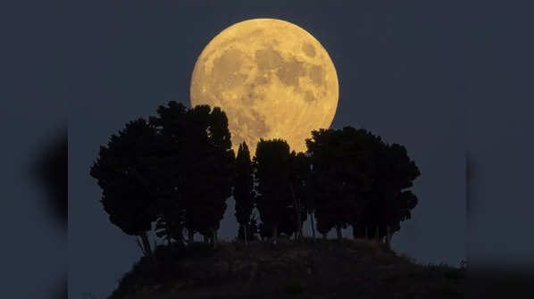 A Harvest Moon Over Tuscany