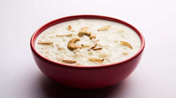 The rice kheer 