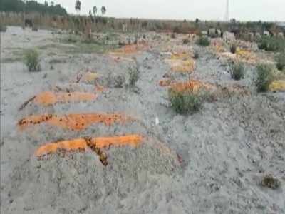 Bodies found buried in sand near Ganga in UP's Unnao