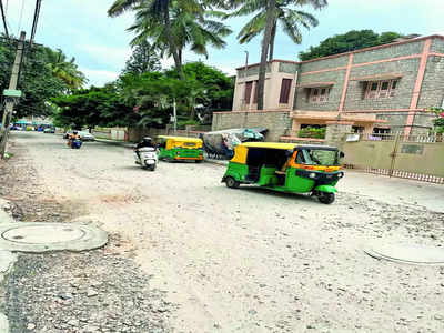 Locals demand smooth roads; BBMP’s pothole fixes in question