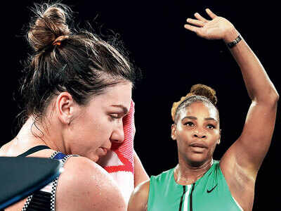 Serena Williams defeats World No 1 Halep Simons to reach quarter-finals