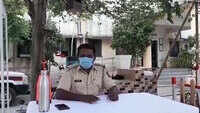 Nagpur: To keep corona at bay, Koradi police station in-charge shift to ‘outdoor PS’ 