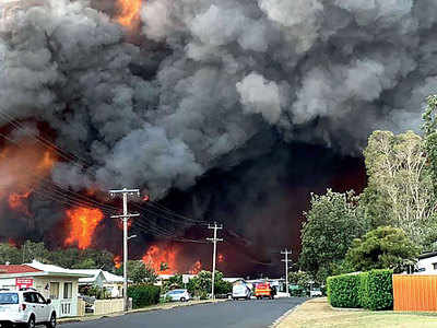 Record number of bushfires rage across Australia’s east