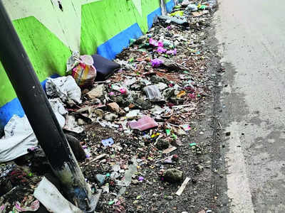 BBMP under fire for garbage problems in Pulakeshinagar