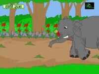 Children Hindi Nursery Rhyme 'Hathi Raja Bahut Bade' - Kids Nursery Rhymes In Hindi 