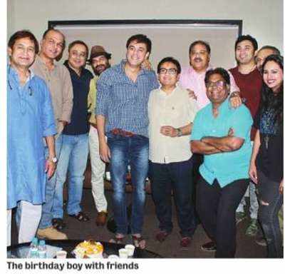 Sumeet Raghvan celebrates his 46th birthday with friends