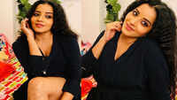 Bhojpuri sensation Monalisa's latest all-black look is stunning! 
