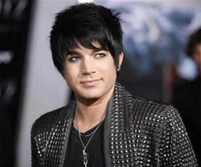 ​Adam Lambert sports sideburns in The Rocky Horror Picture Show