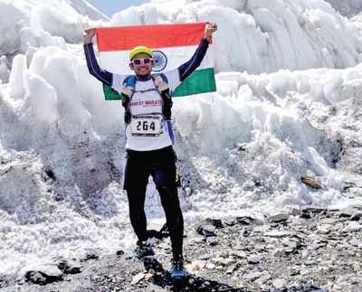 Meet Bengaluru’s Deepa Bhat, Taher Merchant who are the first Indians to finish the world's highest 60 km-Everest Marathon