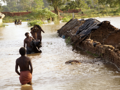 Odisha Floods: Farmers protest seeking compensation for crop loss