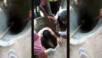 Hyderabad: Cop rescues two villagers stuck in well in Karimnagar 