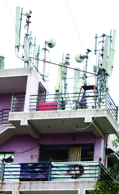 Network towers in Bengaluru squatting on shaky grounds
