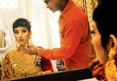 Manisha Koirala gets ready to face the glam lights