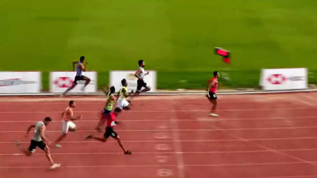 Services sprinter Manikanta creates new 100m national record