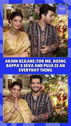 Arjun Bijlani: It's Bappa's blessing that we bring him home every Ganesh Chaturthi