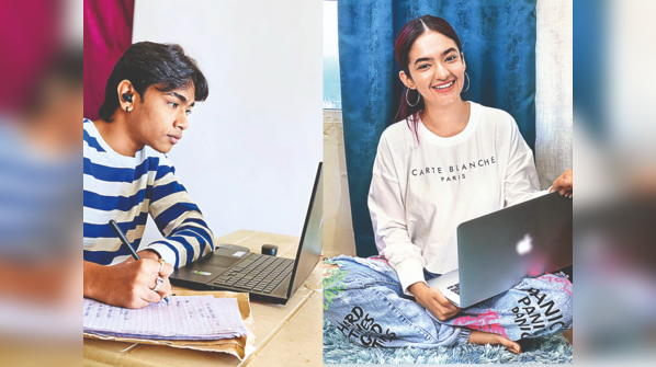 Online classes come to the rescue of these student TV actors