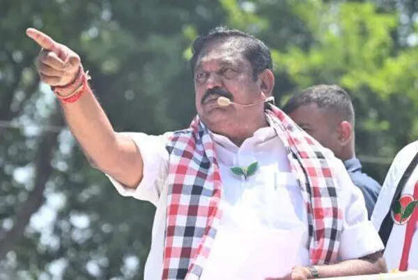 EPS interacts with AIADMK, PMK candidates, arrives in Chennai