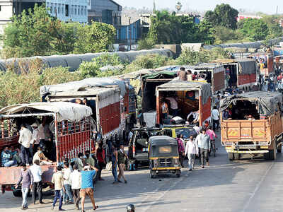 Lockdown, social distancing go for a toss on highways