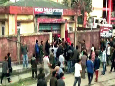 Protesters set ablaze Dy CM’s home in Arunachal