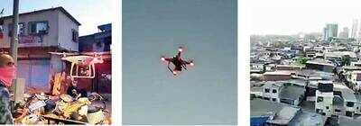 Kandivali slum benefits from drones