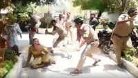 Watch: Police resort to lathicharge after eunuchs clash over area in Meerut 