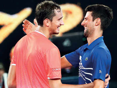 Novak Djokovic heaps praise on Daniil Medvedev: He's playing tennis of his life
