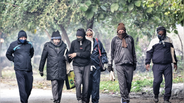In photos: Delhi reels under cold-day spell