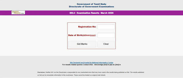 TN SSLC 10th result 2026 (OUT) Live: DGE Tamil Nadu declares class 10 results at tnresults.nic.in, state records 94.31% pass percentage; girls secure 96.47%