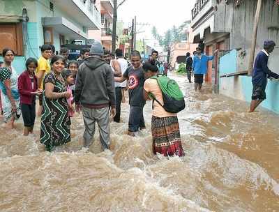 And now, Mysuru goes under: Overnight rains leave many parts of the city submerged