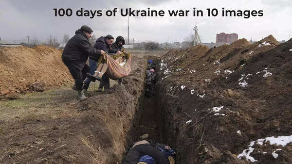 100 days of Ukraine war in 10 images