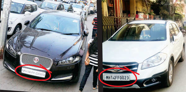 Can RTO explain how this Jaguar and S-Cross bear the same numbers?