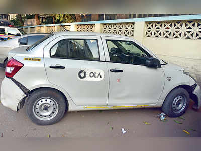 Learner taking lesson from Ola driver hits bike, family of 3 hurt