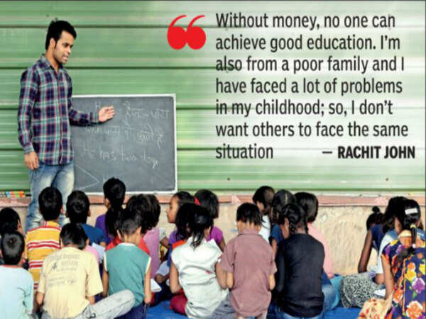 Outside east Delhi court, this 25-year-old spreads the word