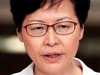 Hong Kong leader calls for dialogue