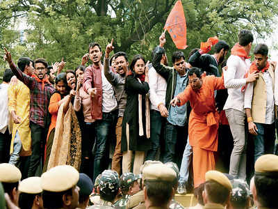 Son of anarchy: ABVP may be the Sangh Parivar’s enfant terrible on campus, but it’s their favourite child at home