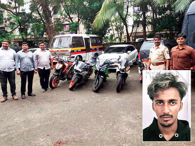 19-yr-old held for posing as buyer and stealing bikes worth Rs 13 lakh