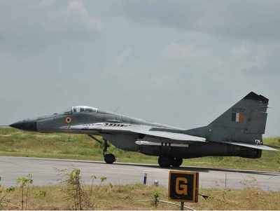 IAF's MiG-21 crashes in Rajasthan's Bikaner, pilot ejects safely