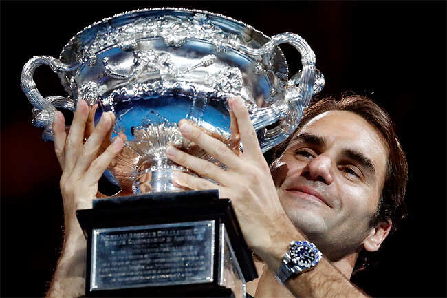 Federer outlasts Nadal to clinch 5th Australian Open crown
