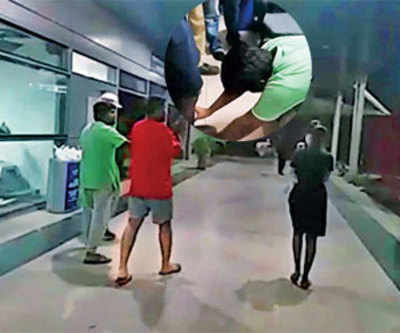 Hyderabad: Female Indigo executive gets harasser to fall at her feet