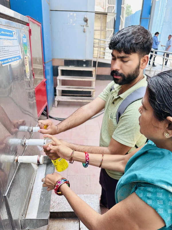 ‘Even poor patients have to buy water’: Most dispensers at LNJP out of order