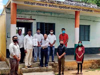 Youngsters make all-Indian automated sanitiser dispenser