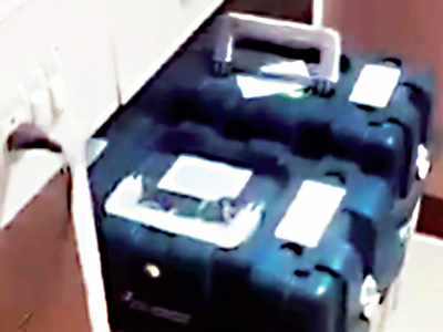 EVM tampering: Day before MP polls, officer on duty took EVMs to hotel