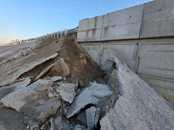 Rs 1.1k-cr highway linking Nainital & Bilaspur damaged before inauguration, 15-ft cave-in sparks panic