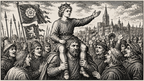 The poor English boy crowned King of England at 10, and years later, he worked in the royal kitchen
