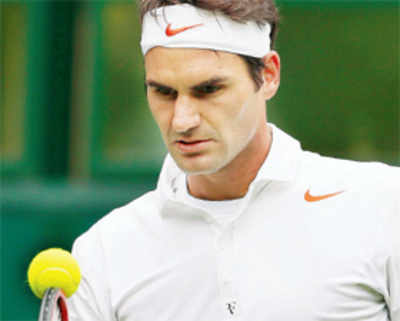 Federer rages on