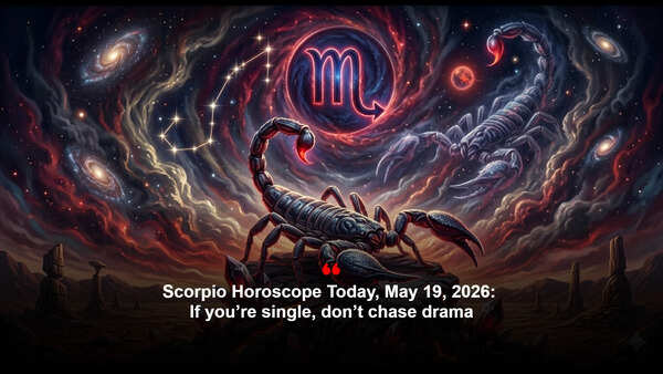 Scorpio Horoscope Today, May 19, 2026: If you’re single, don’t chase drama